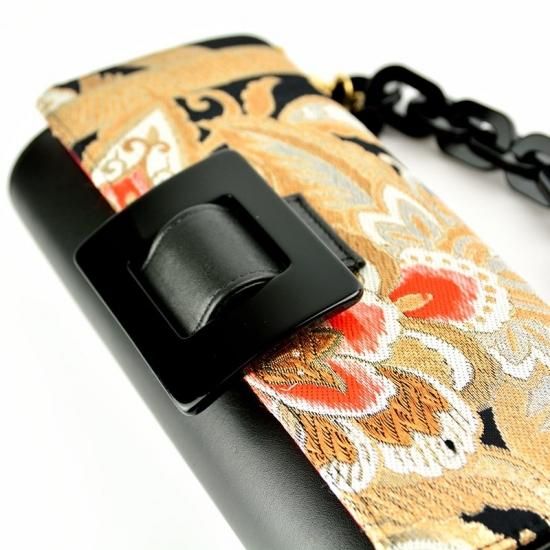 KIMONO Clutch (OBI&Leather） - bon BRICOLAGE Online Shop