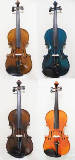 Pretorioバイオリンはすべて工房直送・完全調整済。開けてすぐに演奏可能！