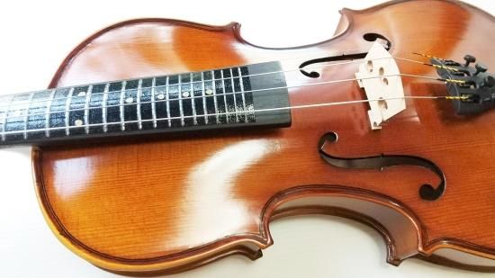 新古品】3/4サイズ・フレットバイオリンセット、日本製初心者