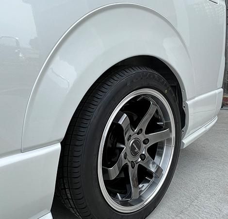 GT-Sローフォルムオーバーフェンダー ABS製品 | ハイエース GT-Sローフォルムオーバーフェンダー ABS製品 | ハイエース