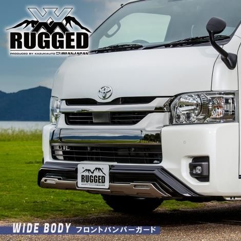 フロントバンパーガード「RUGGED XX（ラギッドダブルエックス）」