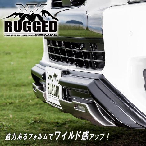 ハイエース用 フロントバンパーガード | RUGGED XX ダブルエックス - BUAN JAPAN