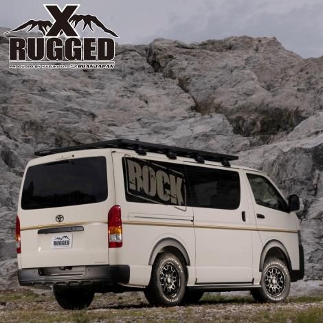 RUGGED X ラギッド4点セット | ハイエース アップスタイル
