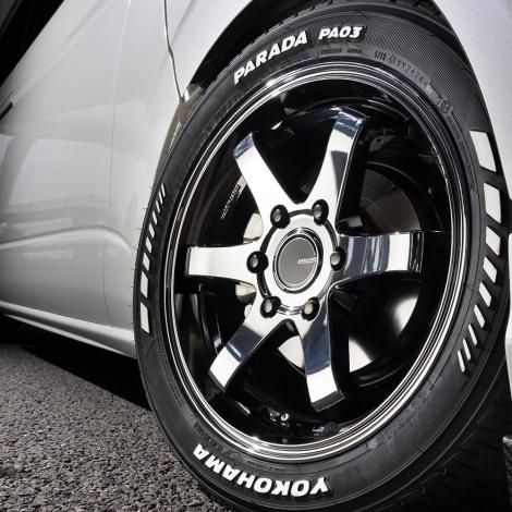 KBRACING18 MAX 6.5J | ダークメッキホイール - BUAN JAPAN