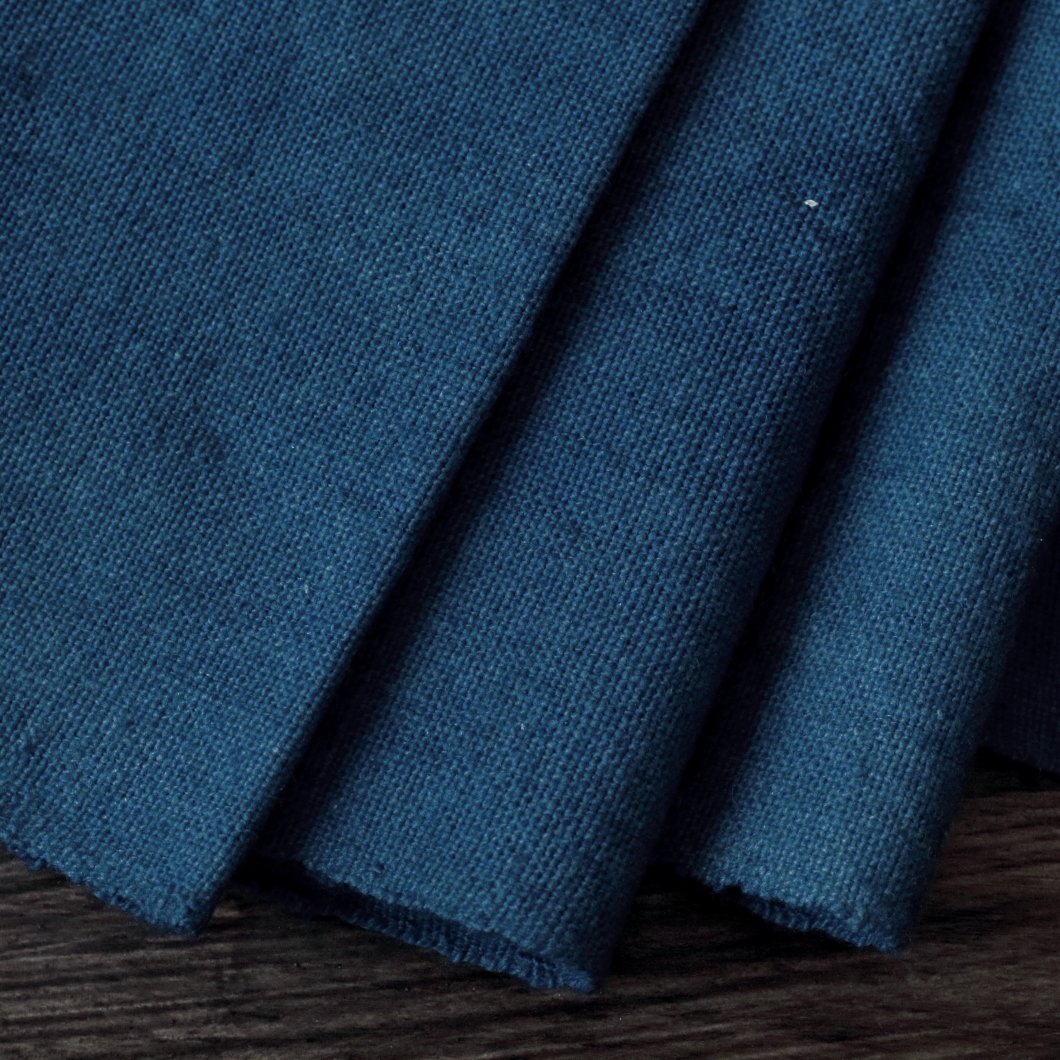 通販 | ハンドメイド | ラオス×手染め手織りの生地（藍） | 生地 