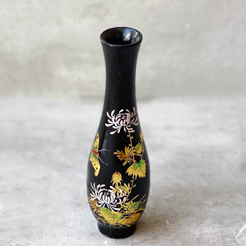 Vintage Wooden Flower Vase/B - 333store