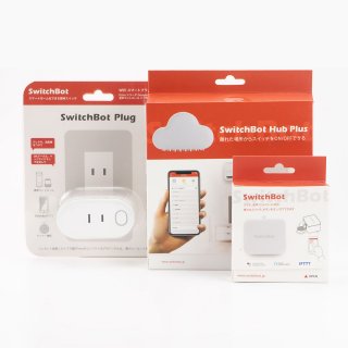 Switch Bot  ＆ HUB Plus & Plug/ スイッチボット＆ハブ プラス & プラグ　セット