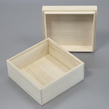 桐箱 正方形サm W150D150H80 - 桐箱屋さん