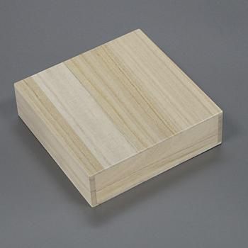 増田の桐箱【正方形 Sサイズ 幅約10cm×奥行約10cm×高さ約4.7cm】収納 整理整頓 桐 桐製品 桐箱 おしゃれ 収納ボックス おぼん トレイ  小物入れ : 10000129 : 増田桐箱店 - 通販 - Yahoo!ショッピング