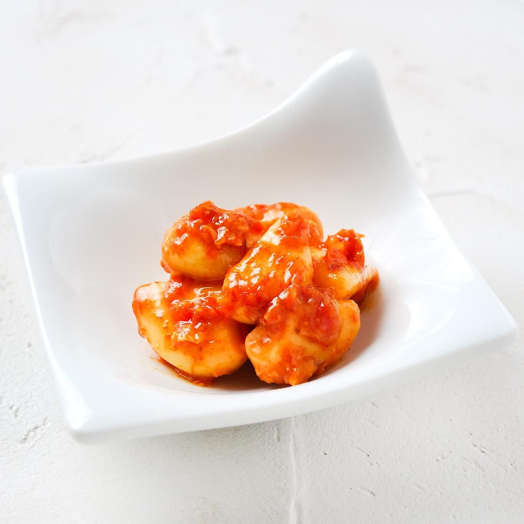 【キムチ風味の甘辛味】辛味にんにく 200g