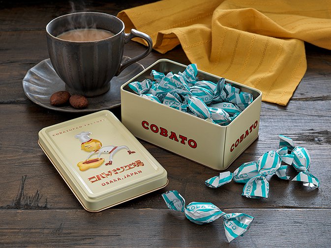 COBATOレトロ缶 ミルク - BATON GROUP ONLINE SHOP