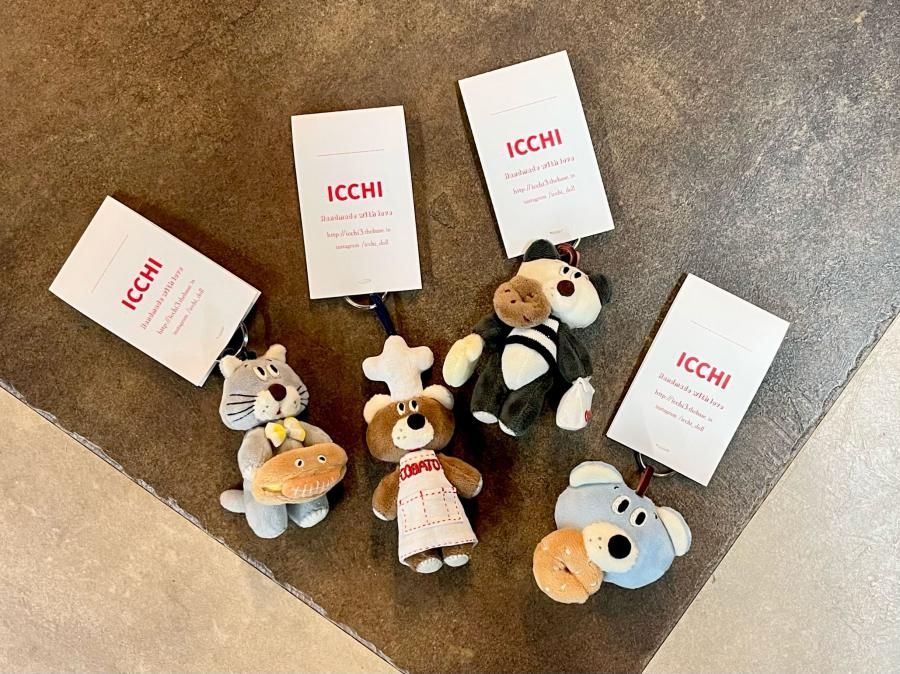 ICCHI×COBATO】ぬいぐるみキーホルダーが登場！