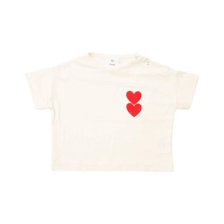 <img class='new_mark_img1' src='https://img.shop-pro.jp/img/new/icons24.gif' style='border:none;display:inline;margin:0px;padding:0px;width:auto;' />(21SS) Twin Heart Tee／Off white 40%off