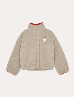 <img class='new_mark_img1' src='https://img.shop-pro.jp/img/new/icons1.gif' style='border:none;display:inline;margin:0px;padding:0px;width:auto;' />(23AW) Ecru Teddy Kids Jacket 60%OFF