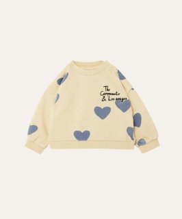 <img class='new_mark_img1' src='https://img.shop-pro.jp/img/new/icons1.gif' style='border:none;display:inline;margin:0px;padding:0px;width:auto;' />(23AW) Hearts Baby Sweatshirt