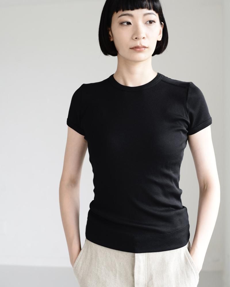 未使用 intoca. イントゥーカ 定番リブTシャツ カットソー
