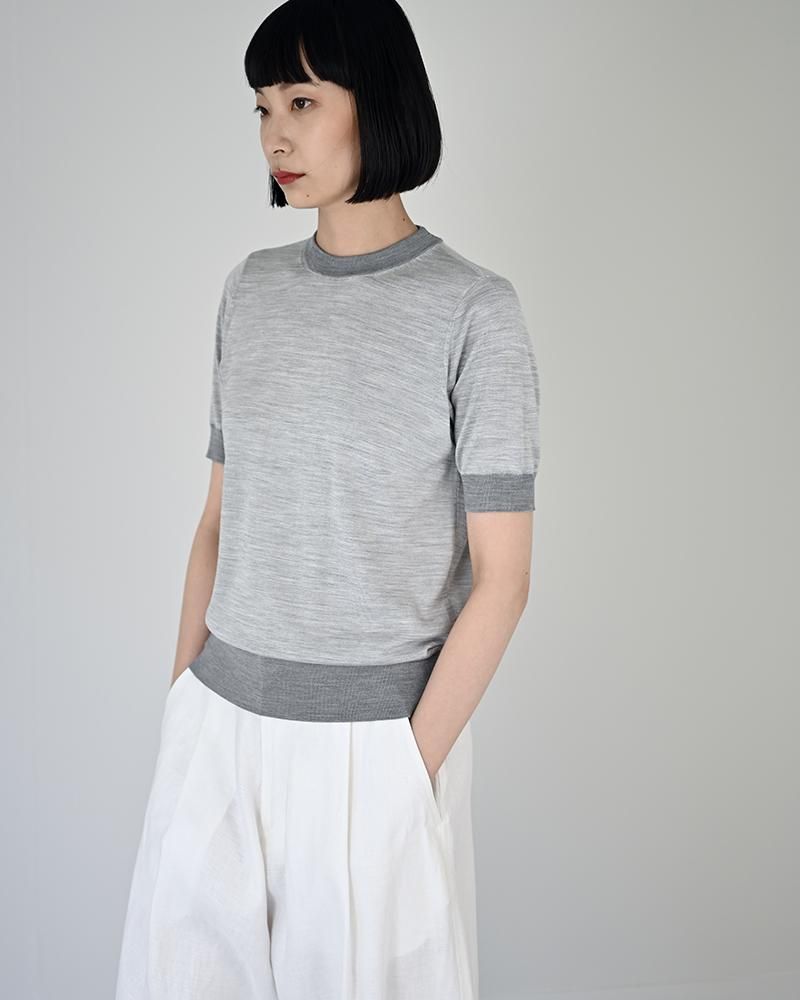 241HASILPO0404/半袖セーター