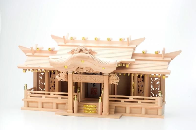 屋根違い三社 飛鳥 神棚セット - 神棚神具の専門店 神棚の里【公式】