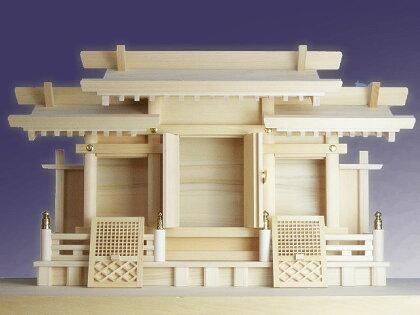 神棚 格子付き三社 小 - 神棚神具の専門店 神棚の里【公式】 神棚 格子付き三社 小 - 神棚神具の専門店 神棚の里【公式】