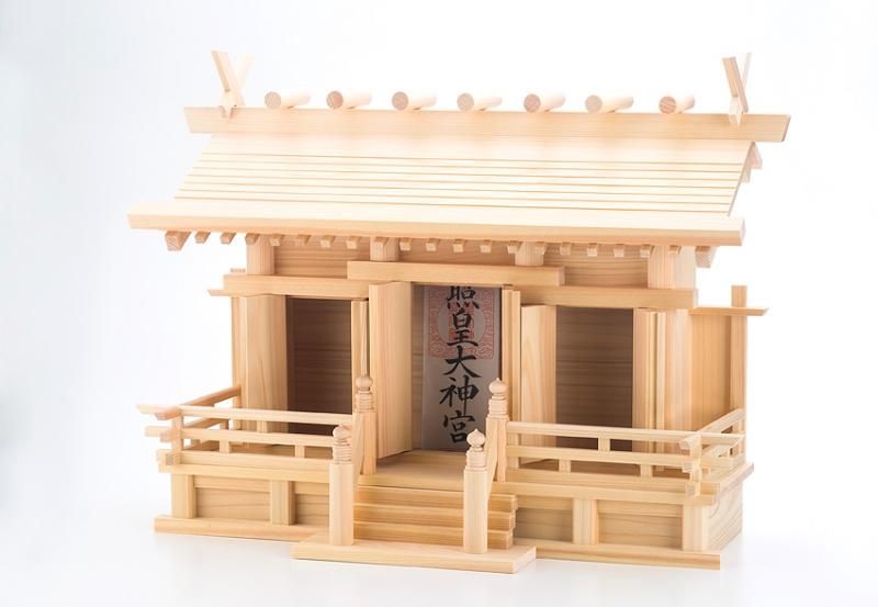 通し屋根三社|唐戸神棚セット - 神棚・神具の専門店 神棚の里 通し屋根三社|唐戸神棚セット - 神棚・神具の専門店 神棚の里