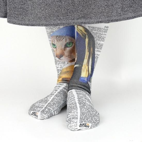 ソックス (Blue Cat) - ARTNWORDZ☆アートンワーズ