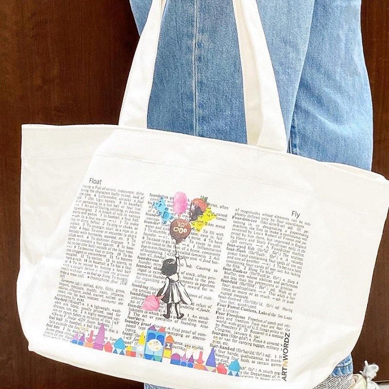 舟形トートバッグ - ARTNWORDZ☆アートンワーズ 舟形トートバッグ - ARTNWORDZ☆アートンワーズ