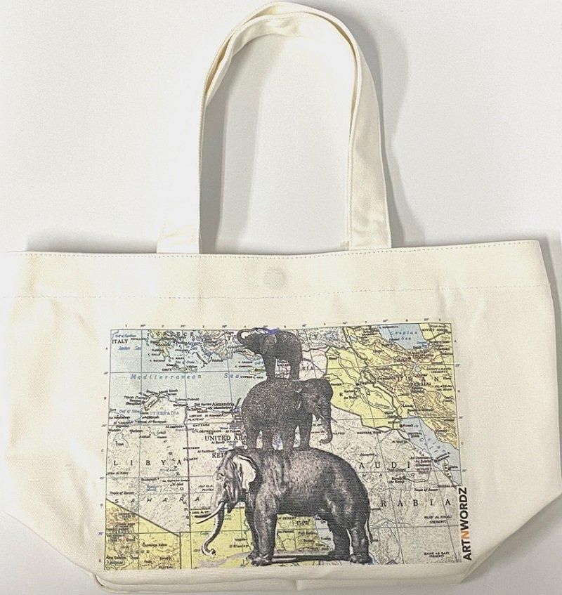 舟形トートバッグ - ARTNWORDZ☆アートンワーズ 舟形トートバッグ - ARTNWORDZ☆アートンワーズ