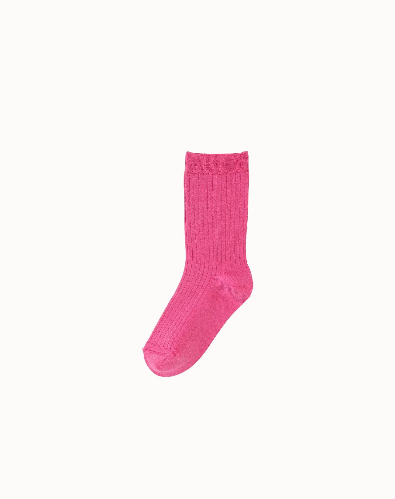 leur logette - Silk Rib Socks - Pink