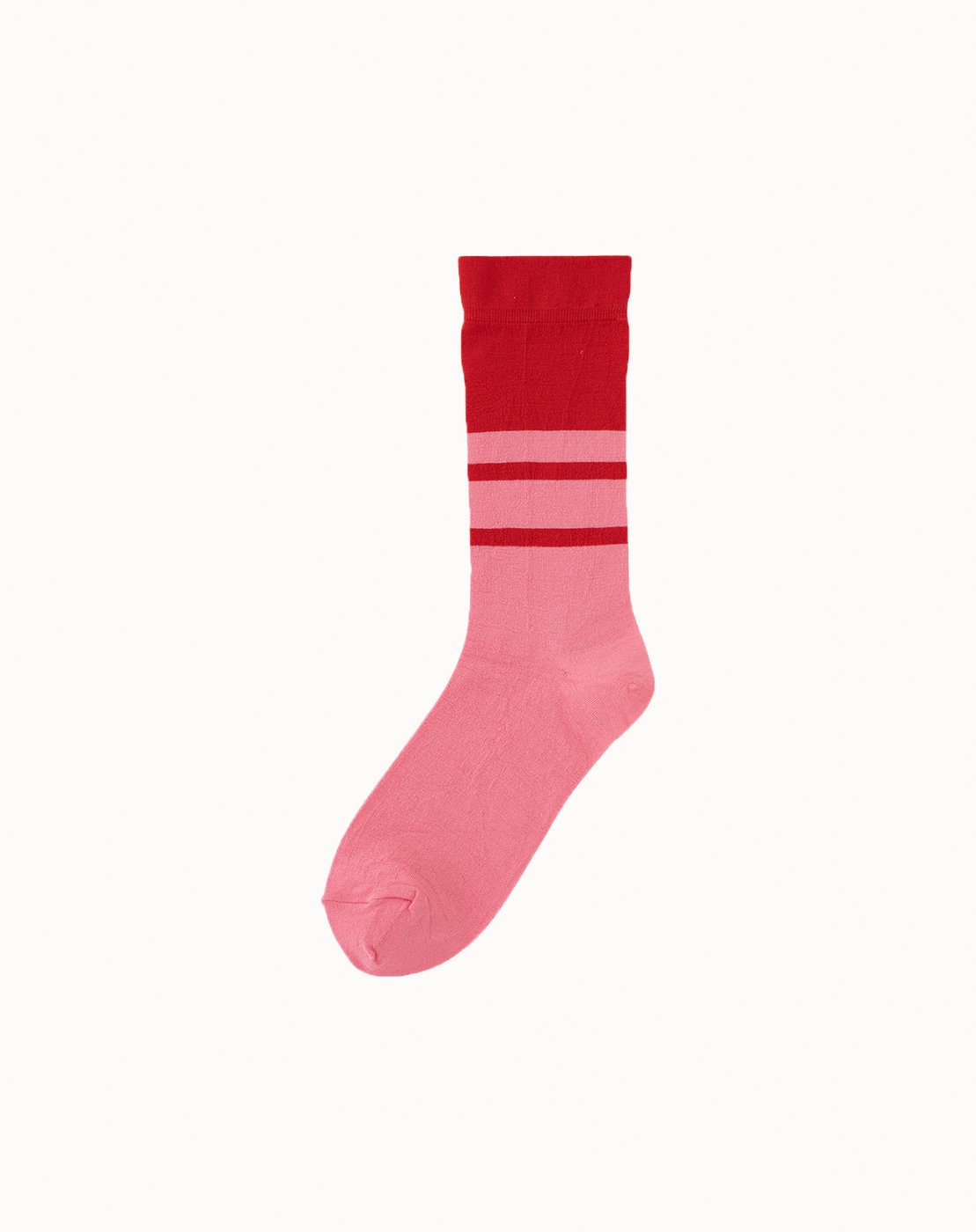 leur logette - Bicolor Socks - Light Pink