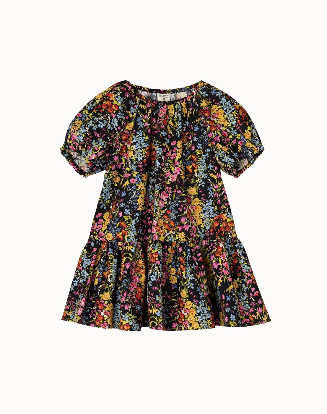 【Kids】 Ams Flower Print Dress - Pink - leur logette ルール ロジェット | オフィシャル  オンラインショップ