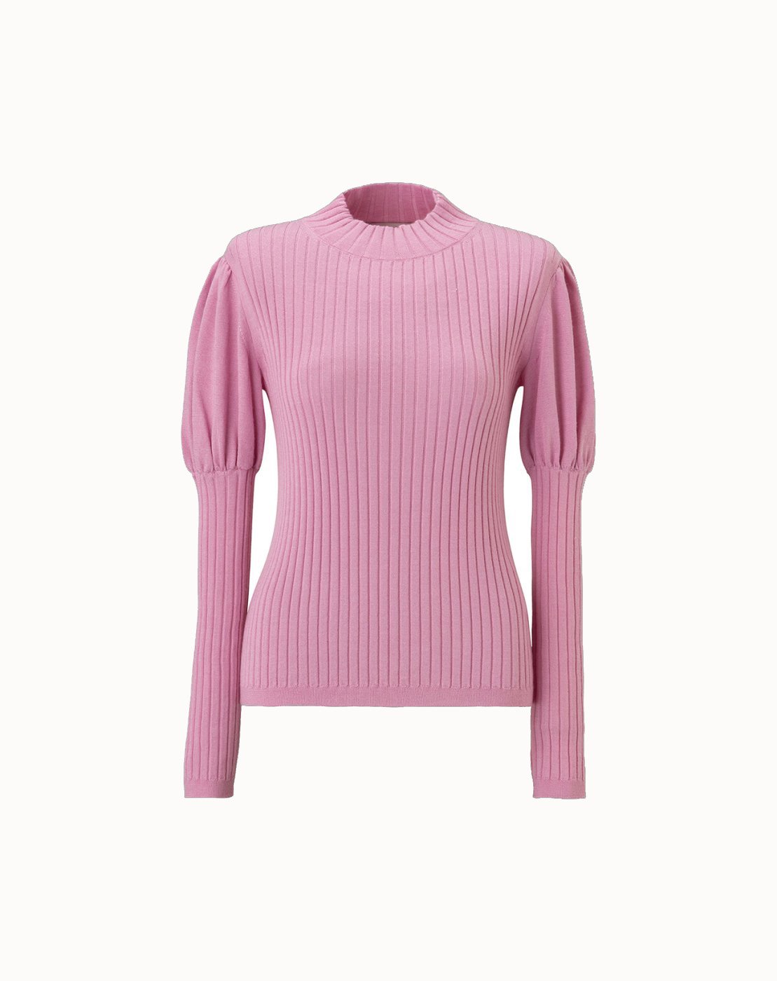 leur logette - <img class='new_mark_img1' src='https://img.shop-pro.jp/img/new/icons1.gif' style='border:none;display:inline;margin:0px;padding:0px;width:auto;' />Cashmere Silk Rib Top - Pink