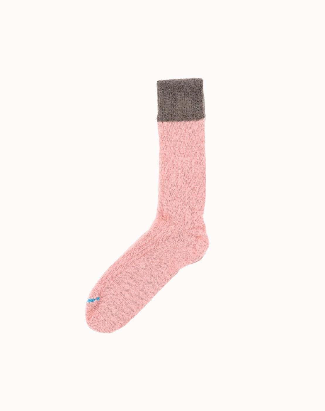 leur logette - 【Corgi x leur logette】 Mohair Socks - Pink