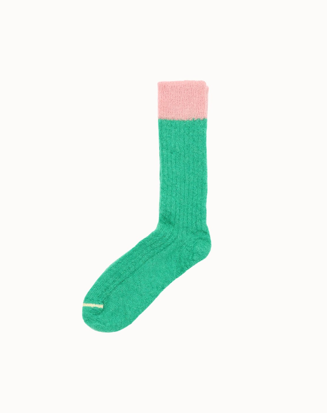 leur logette - 【Corgi x leur logette】 Mohair Socks - Green
