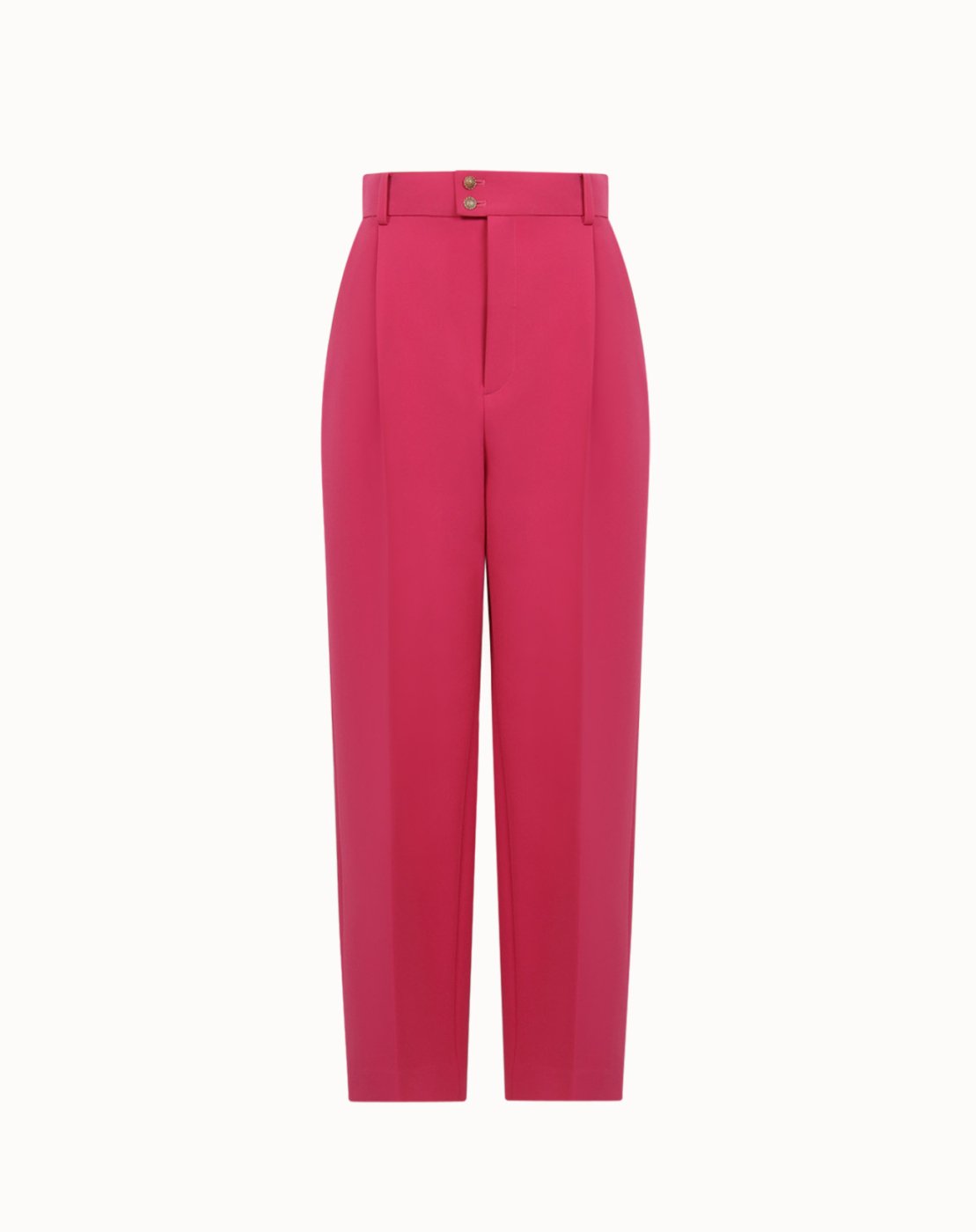 leur logette - Two-way Stretch Double Oxford Pants - Pink