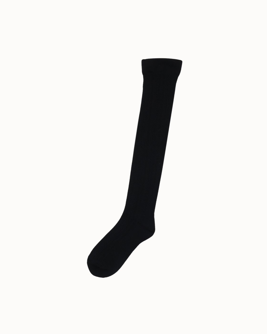 leur logette - Stripe Mesh Socks - Black