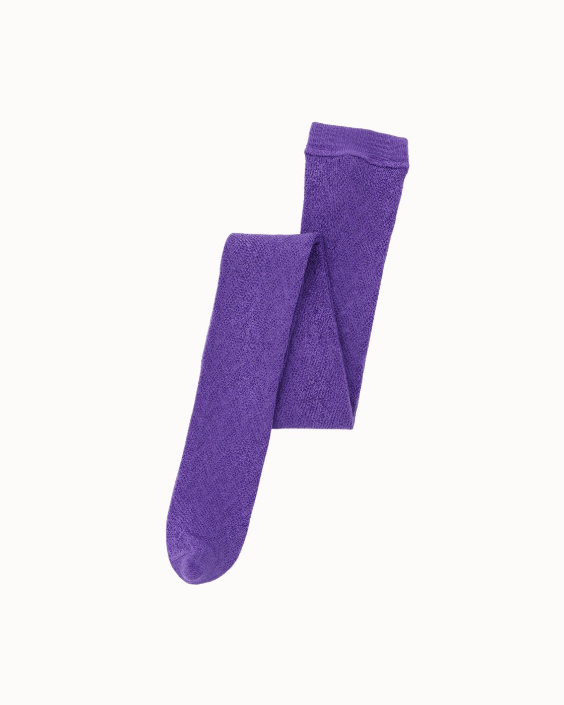 leur logette - Herringbone Tights - Purple