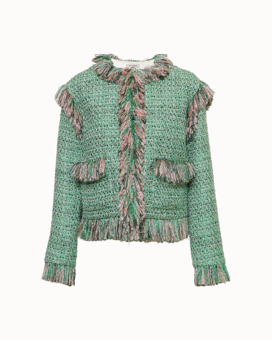leur logette - <img class='new_mark_img1' src='https://img.shop-pro.jp/img/new/icons1.gif' style='border:none;display:inline;margin:0px;padding:0px;width:auto;' />Field Tweed Jacket - Green