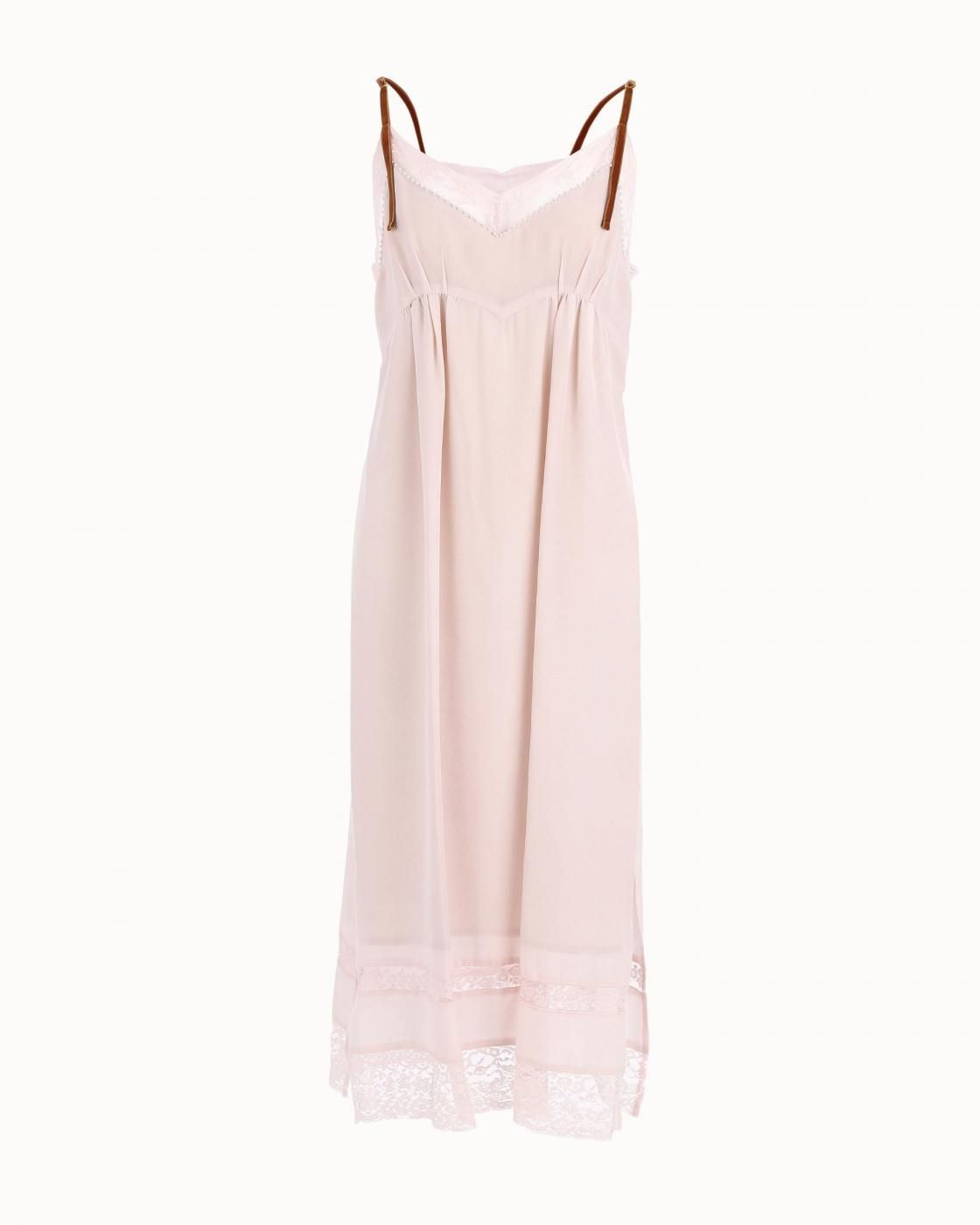 leur logette - <img class='new_mark_img1' src='https://img.shop-pro.jp/img/new/icons1.gif' style='border:none;display:inline;margin:0px;padding:0px;width:auto;' />Camisole Dress - PinkCamel