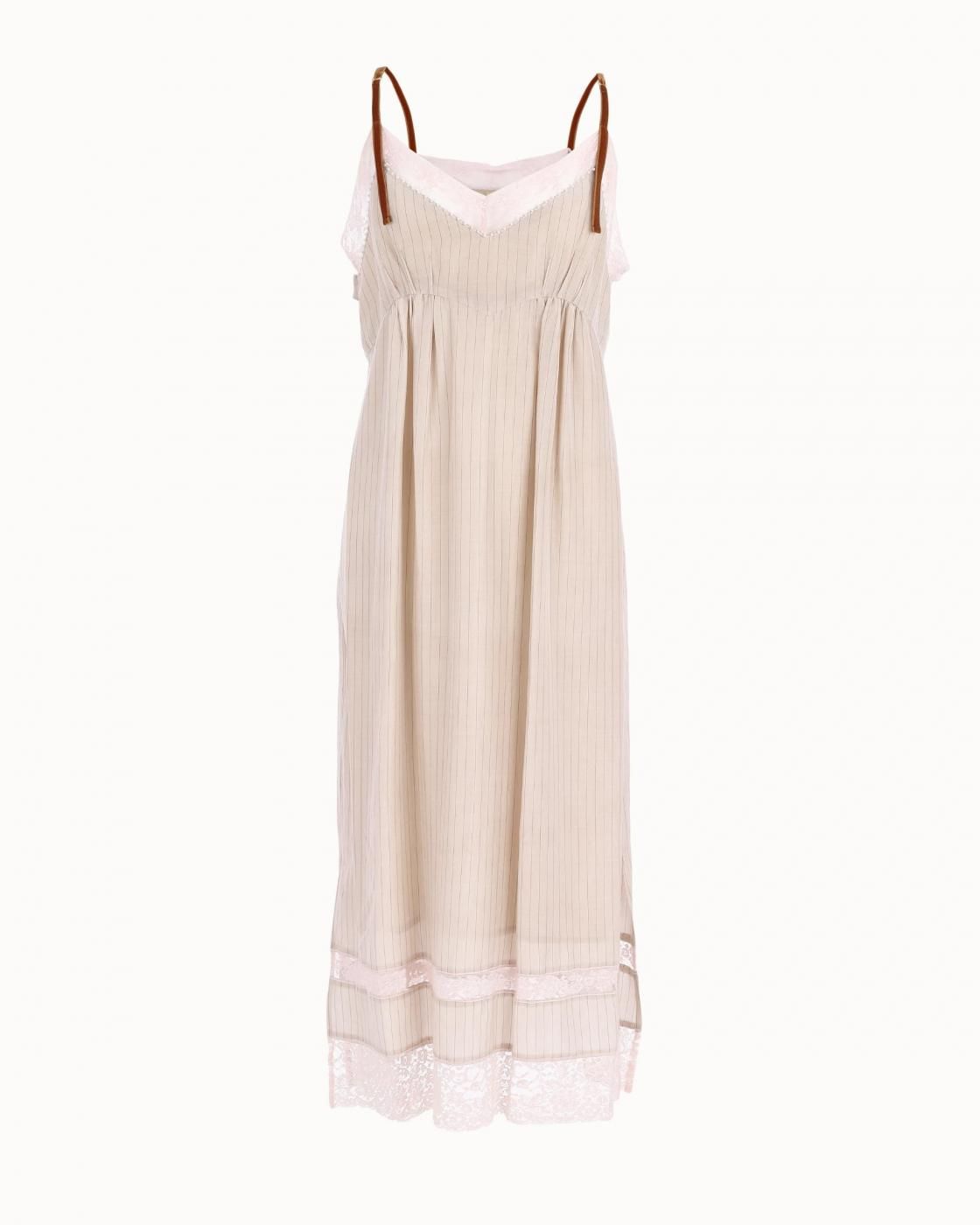 leur logette - <img class='new_mark_img1' src='https://img.shop-pro.jp/img/new/icons1.gif' style='border:none;display:inline;margin:0px;padding:0px;width:auto;' />Camisole Dress - Beige