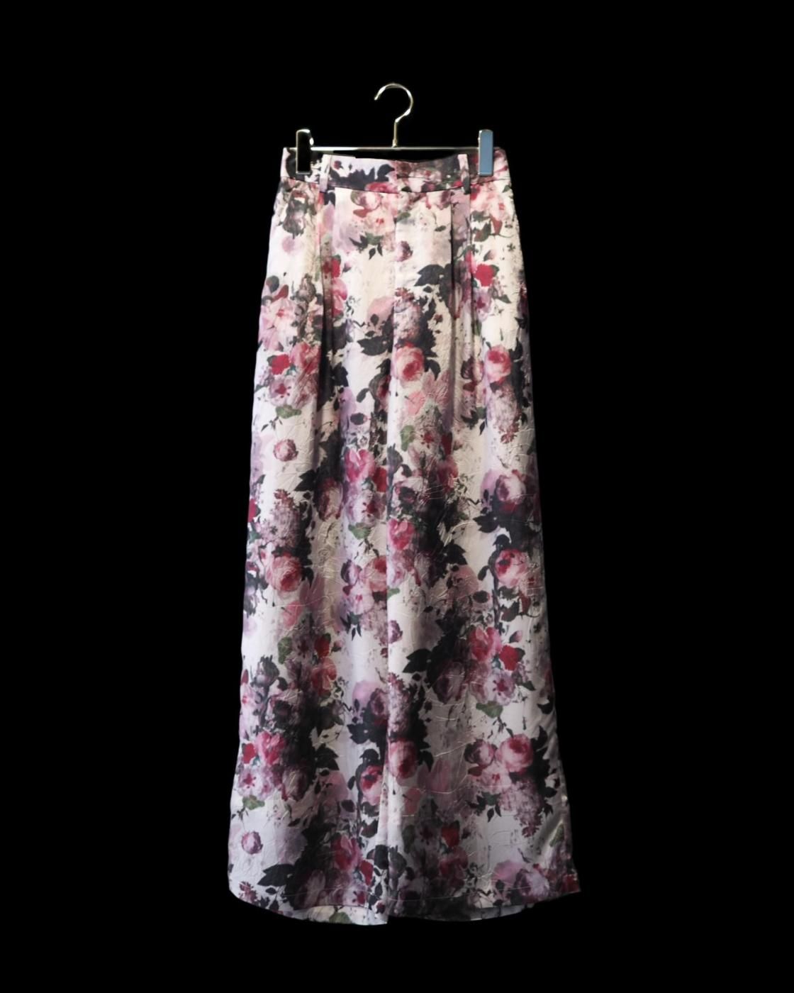 leur logette - <img class='new_mark_img1' src='https://img.shop-pro.jp/img/new/icons1.gif' style='border:none;display:inline;margin:0px;padding:0px;width:auto;' />Cupro Print Pants - 231 Off White