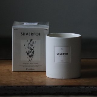 <img class='new_mark_img1' src='https://img.shop-pro.jp/img/new/icons8.gif' style='border:none;display:inline;margin:0px;padding:0px;width:auto;' />【Danlow】FRAGRANCE WOOD CANDLE - SHVERPOT -