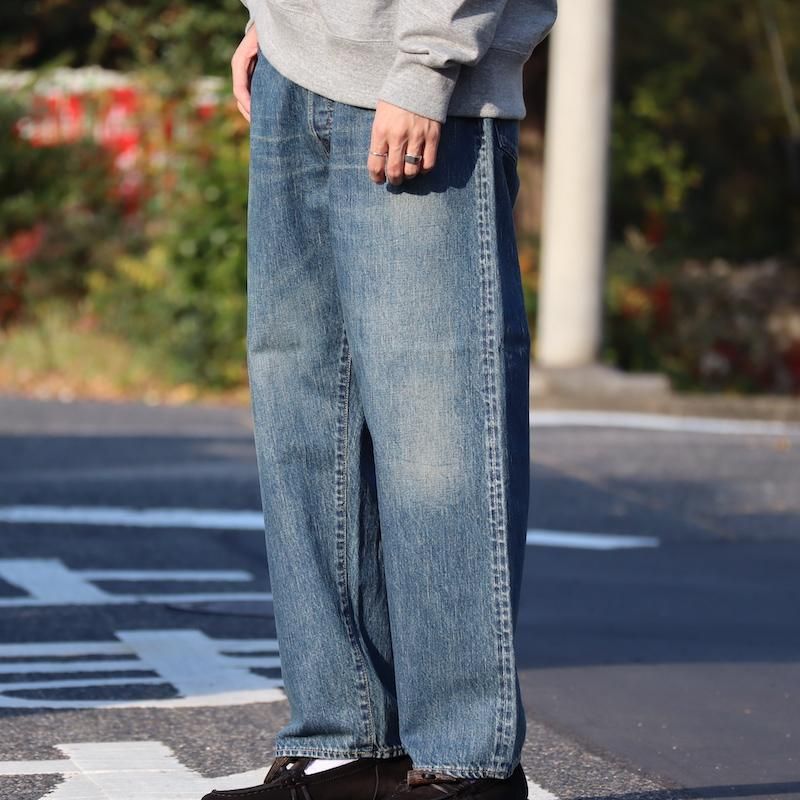 A.PRESSE Washed Denim Wide Pants デニム 32 | labiela.com