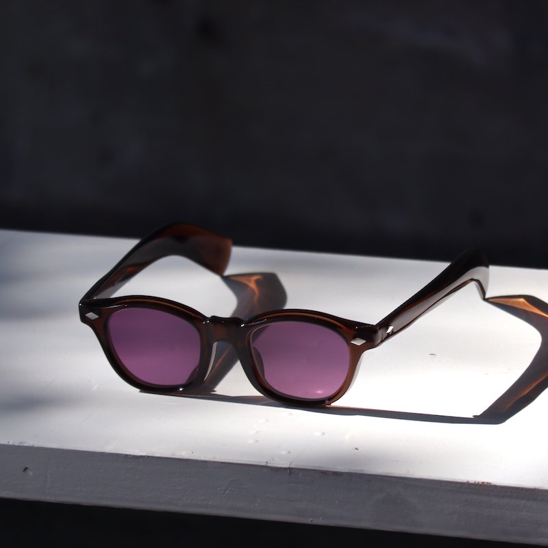 HUUKU 【guepard】gp-12 / whiskey × dark purple lens