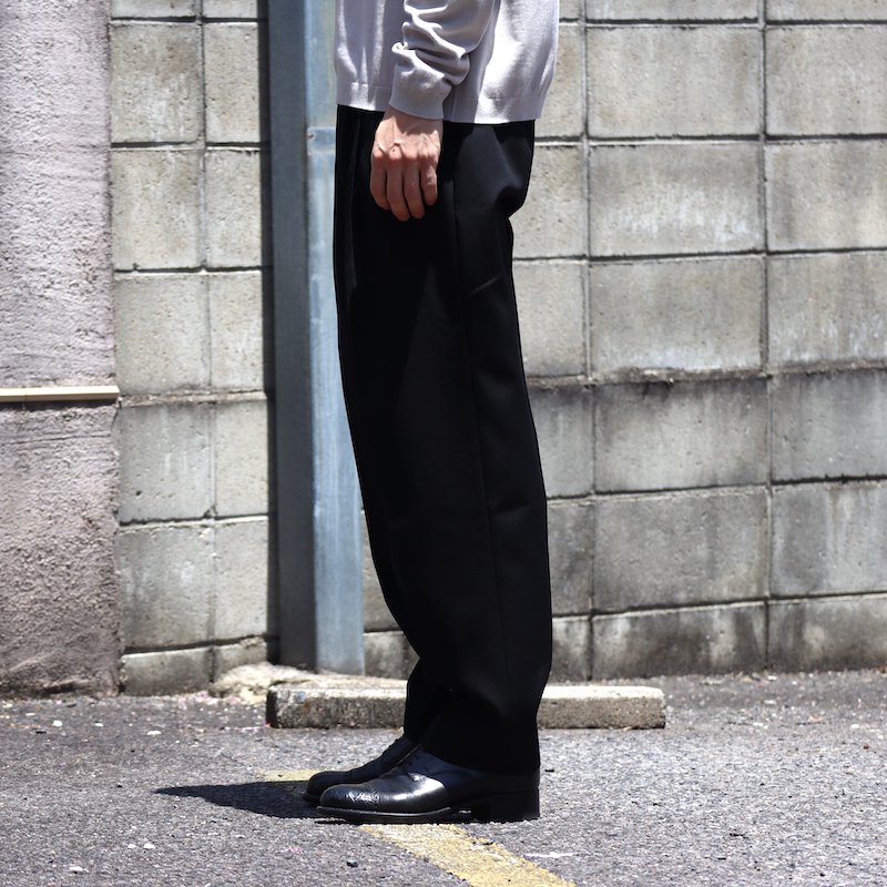 HUUKU 【stein】Wide Tapered Trousers