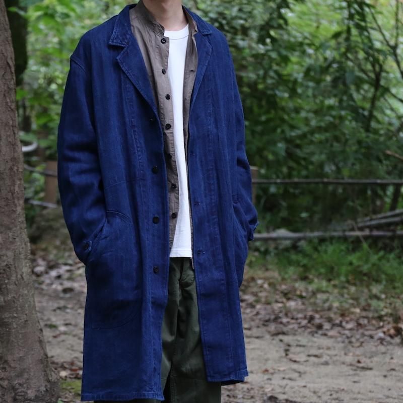 OUTIL（ウティ）MANTEAU LOULLE INDIGO サイズ2 - アウター