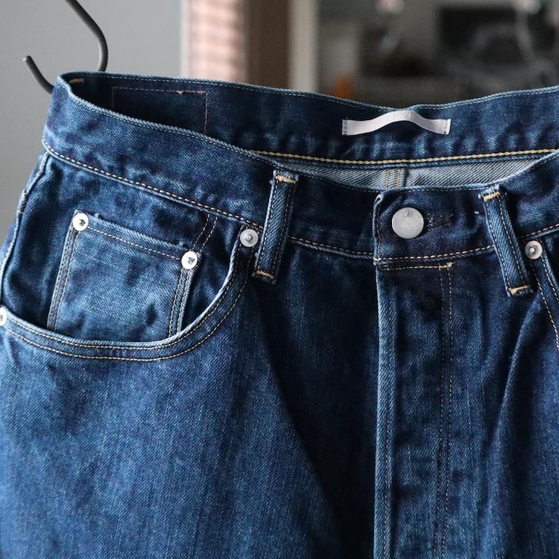 HUUKU【HATSKI】Loose Tapered Denim -USED