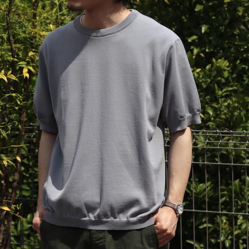 人気商品】 美品 HEUGN Joe Cotton Knit Tee ユーゲン ニット
