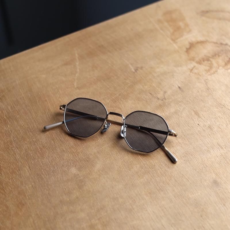 Lunetta BADA】73/01 1020 White Gold / Blue Grey - HUUKU