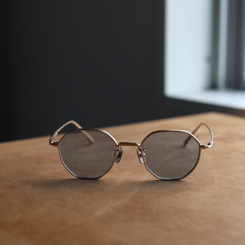 Lunetta BADA】73/01 1020 White Gold / Blue Grey - HUUKU
