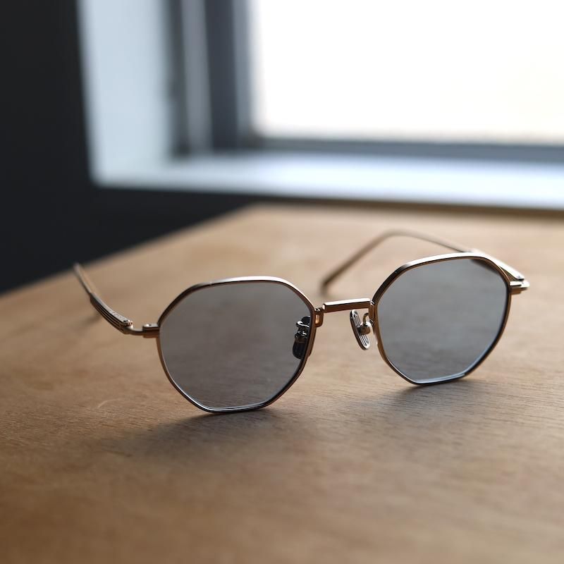Lunetta BADA】73/01 1020 White Gold / Blue Grey - HUUKU